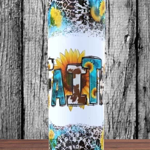 Faith 20 oz Skinny Tumbler - Picture 4 of 6